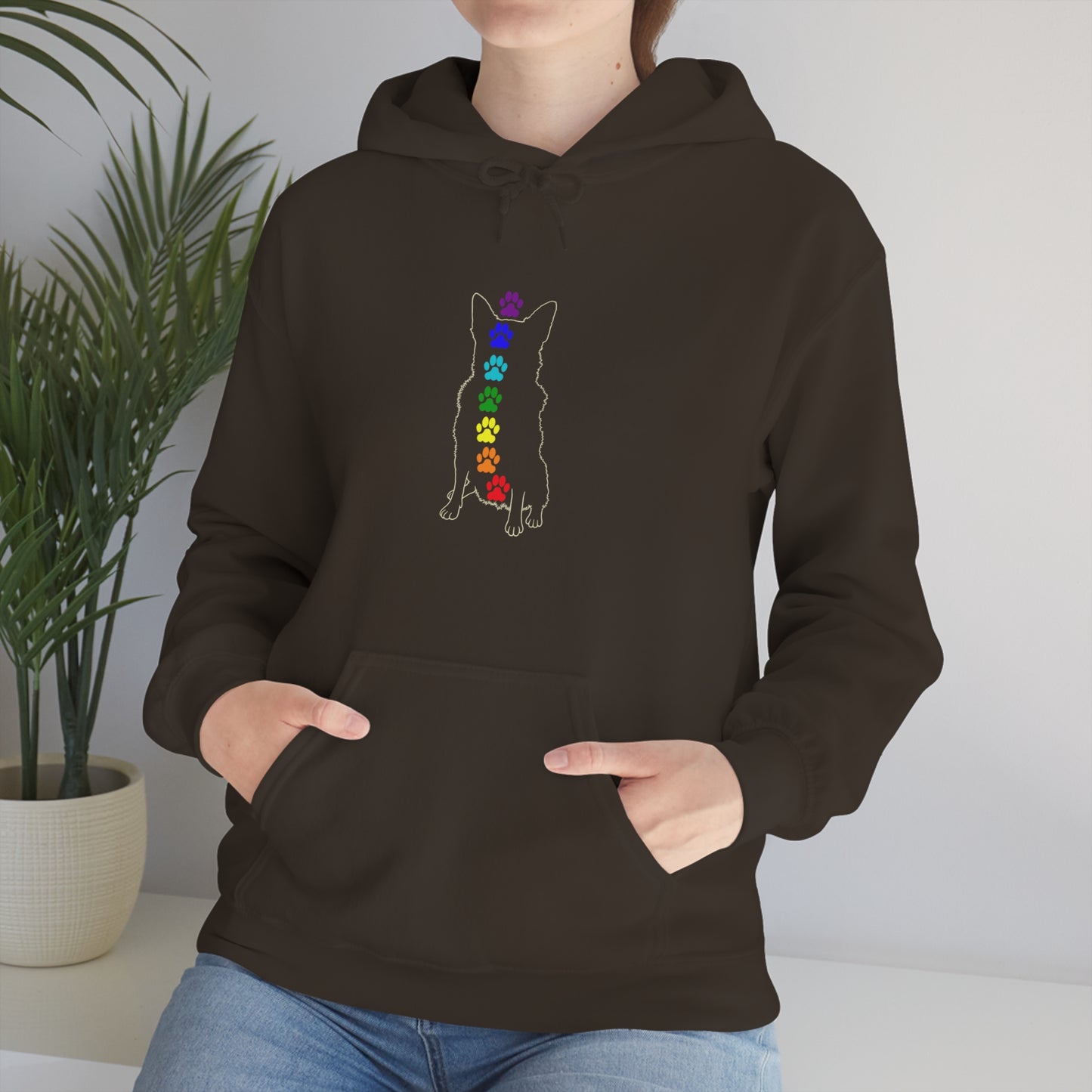 Chakra Cattle Dog Heavy Blend™ Hoodie