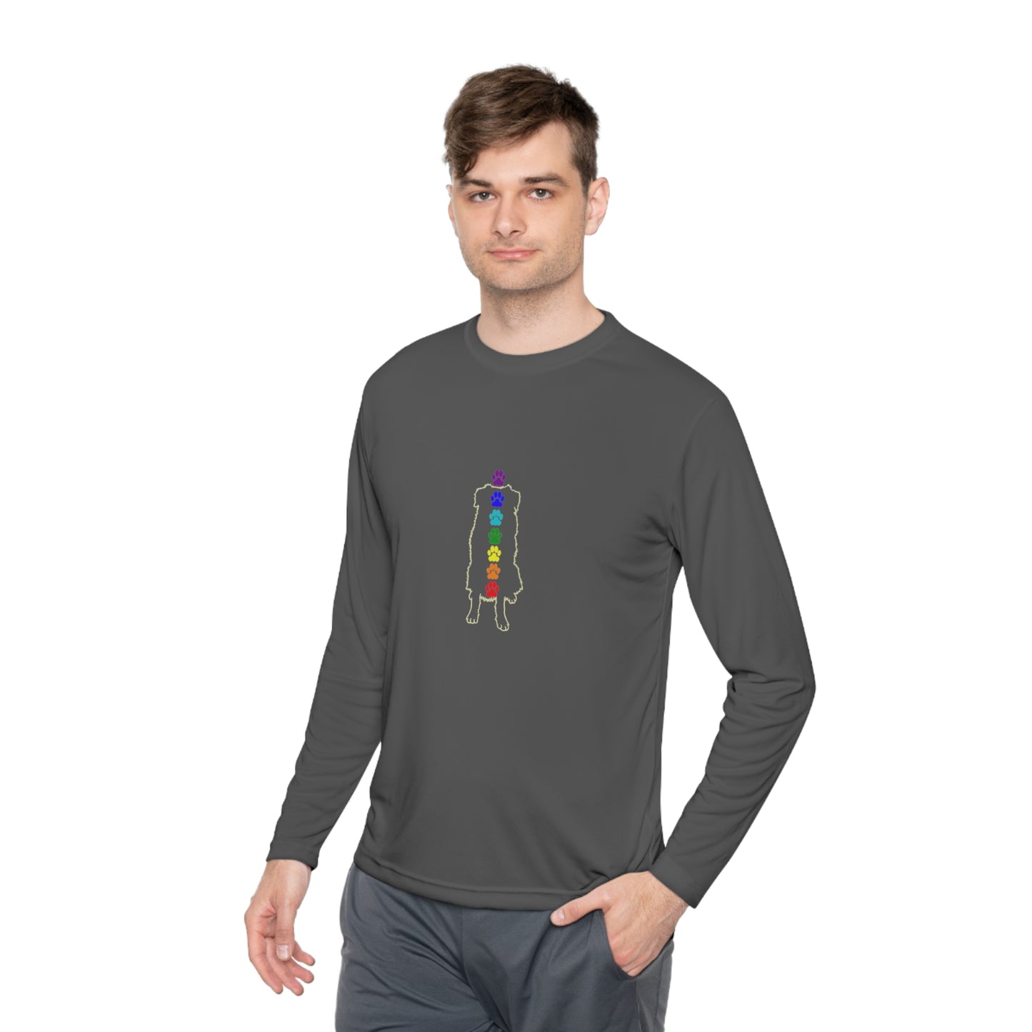 Chakra Labrador Retriever Unisex Long Sleeve Tee