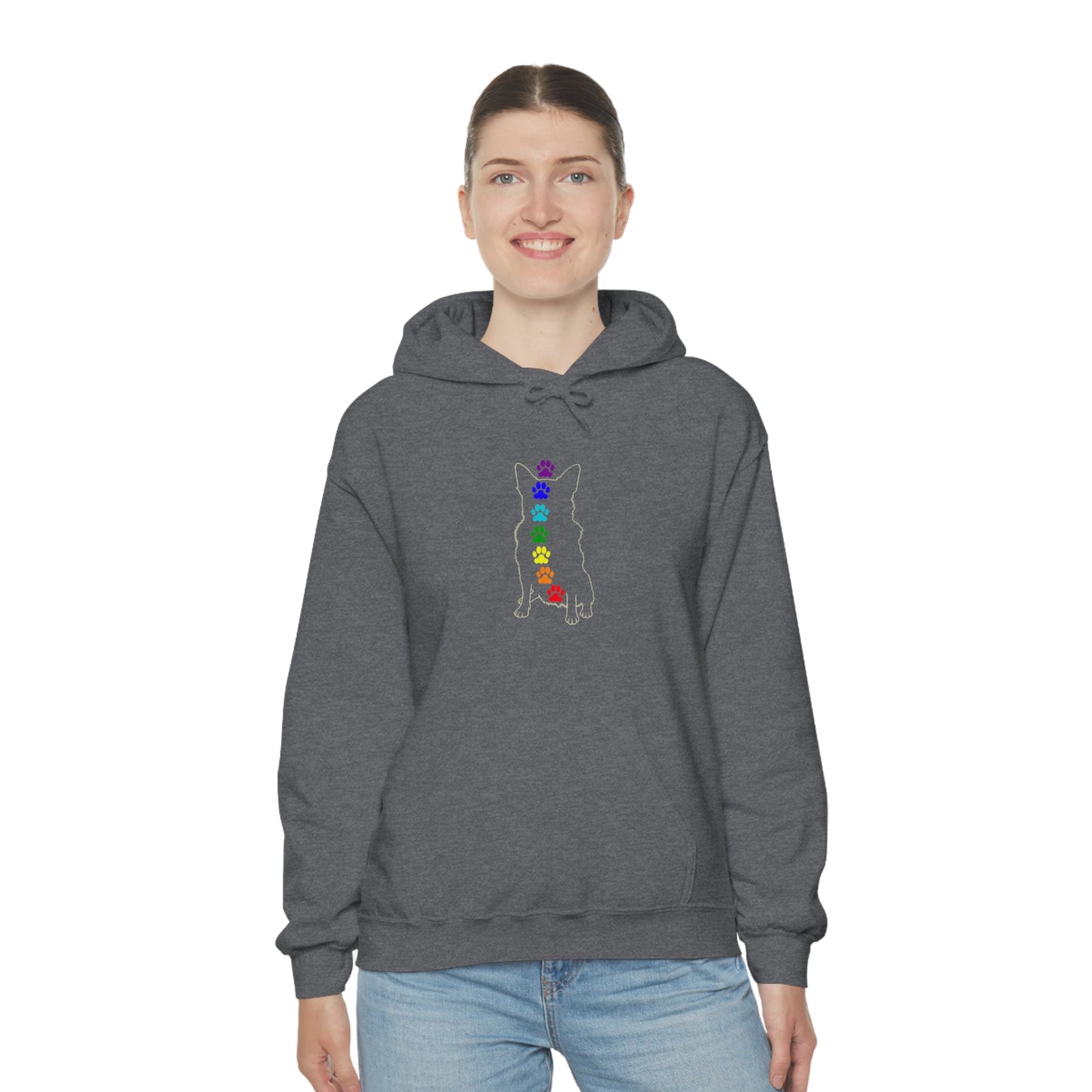 Chakra Cattle Dog Heavy Blend™ Hoodie