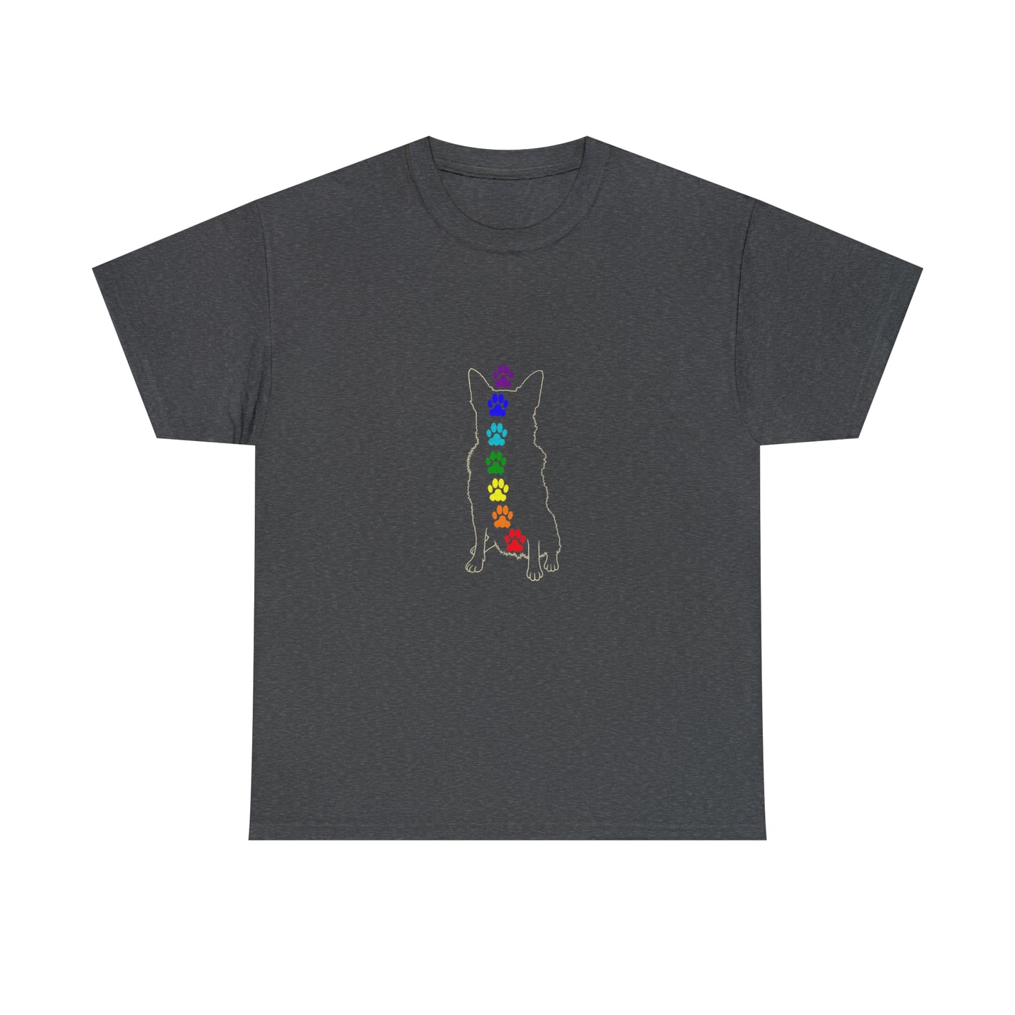 Chakra Rottweiler Men's Cotton Tee