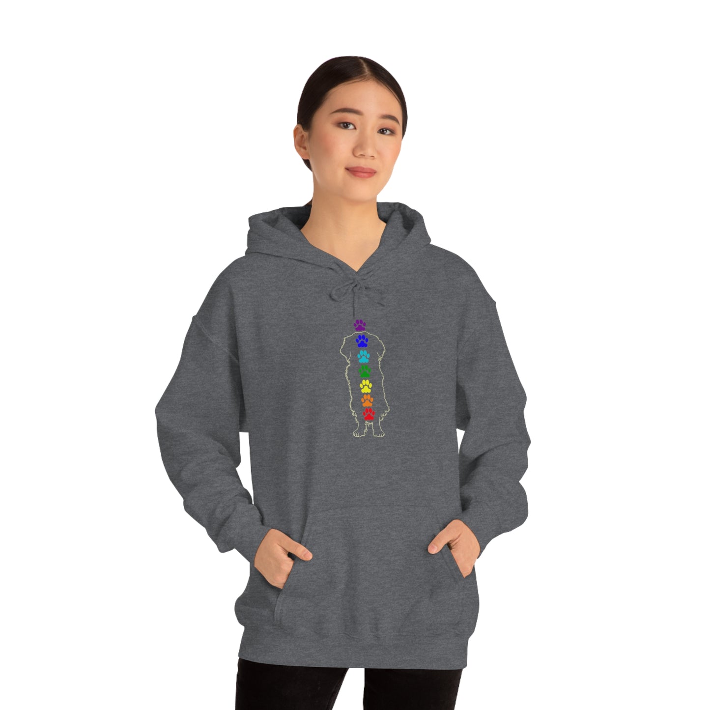 Chakra Golden Retriever Heavy Blend™ Hoodie