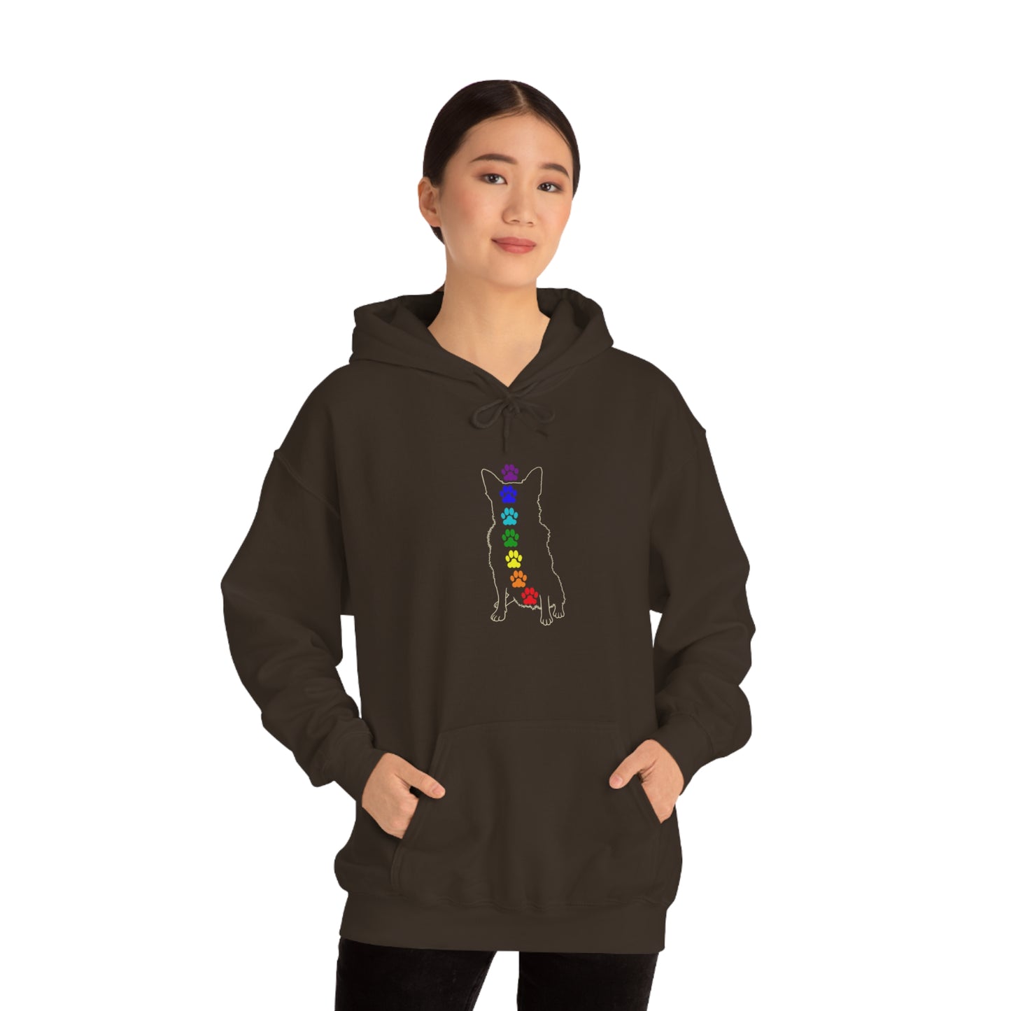 Chakra Cattle Dog Heavy Blend™ Hoodie