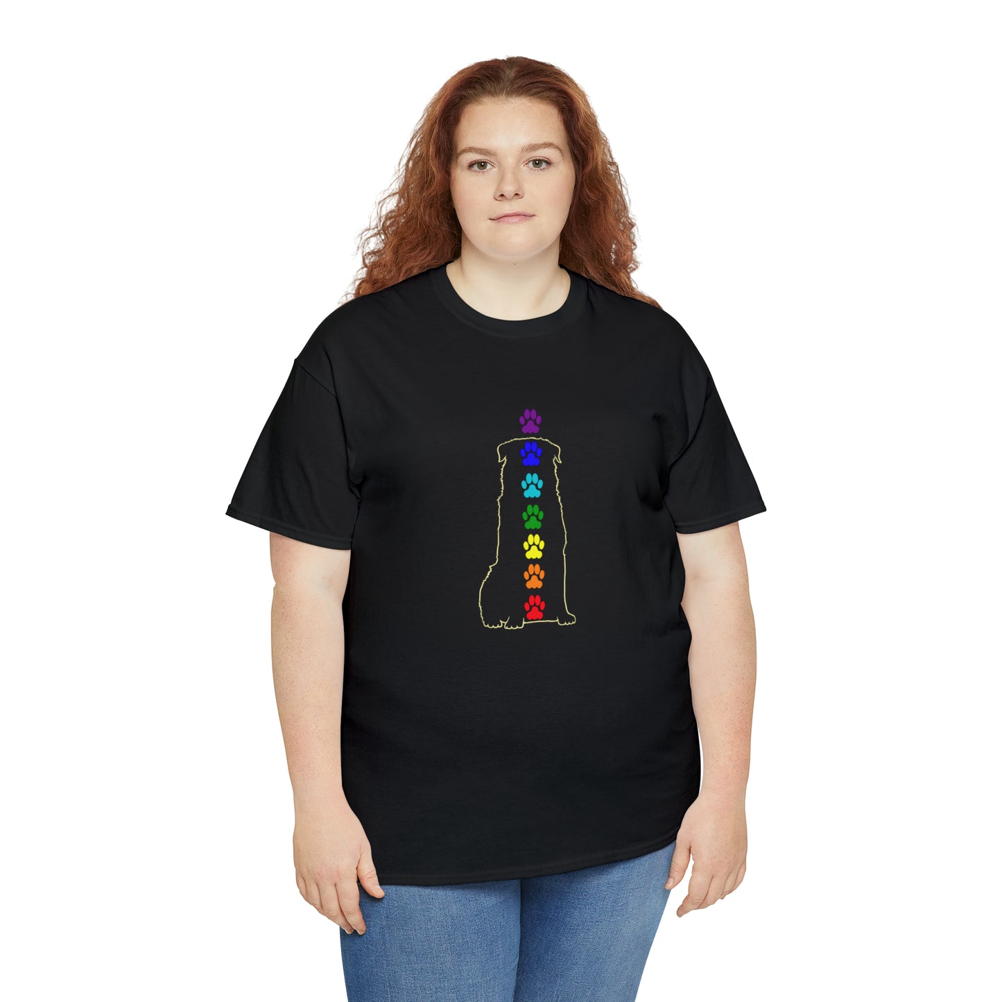 Chakra Rottweiler Men's Cotton Tee