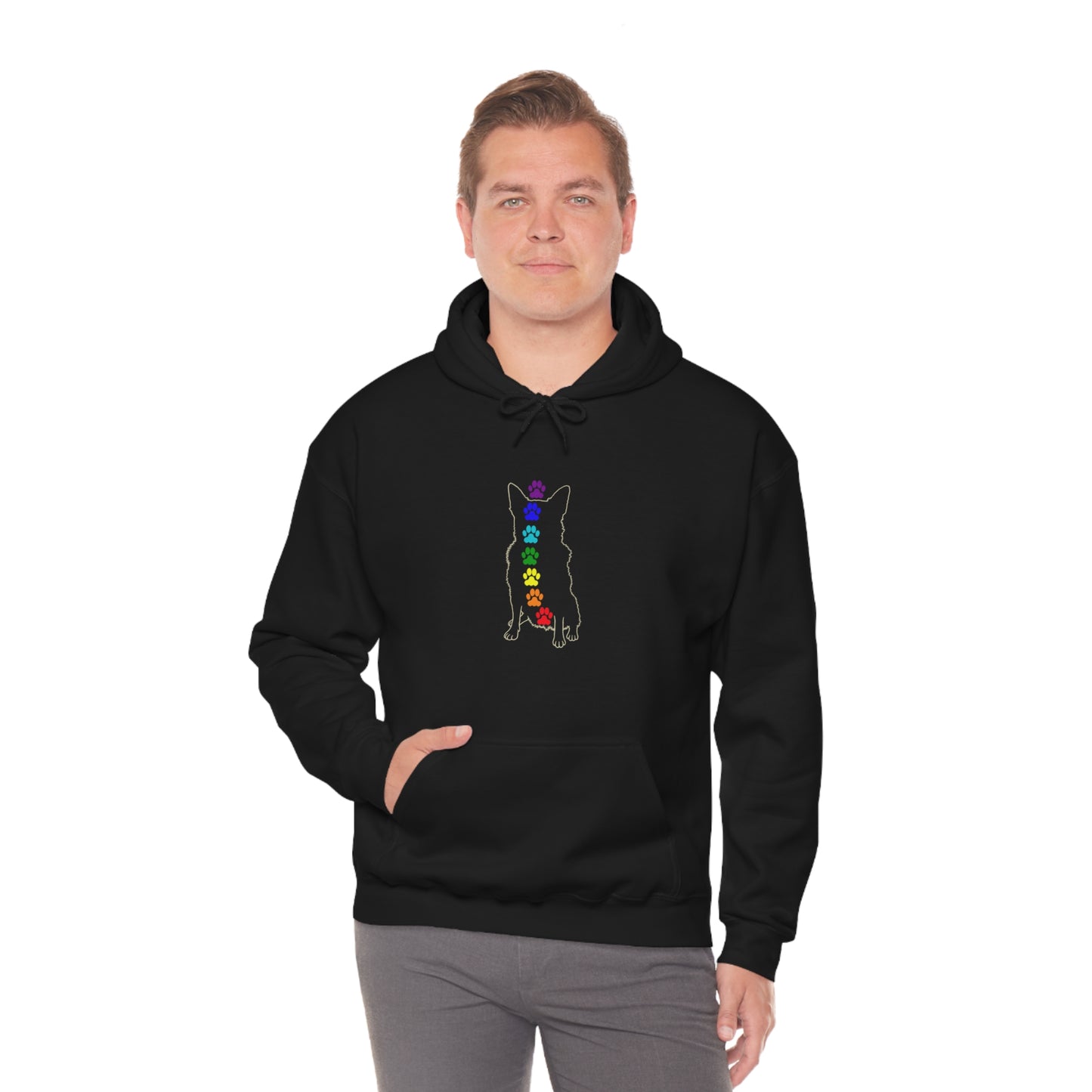 Chakra Cattle Dog Heavy Blend™ Hoodie