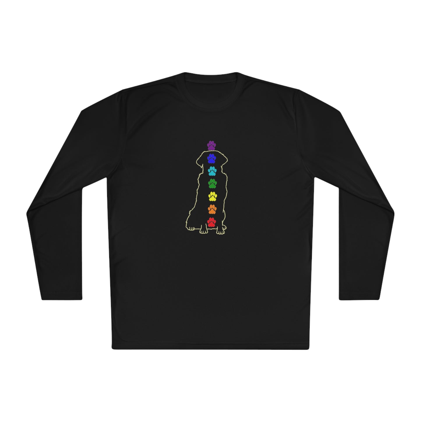 Chakra Labrador Retriever Unisex Long Sleeve Tee