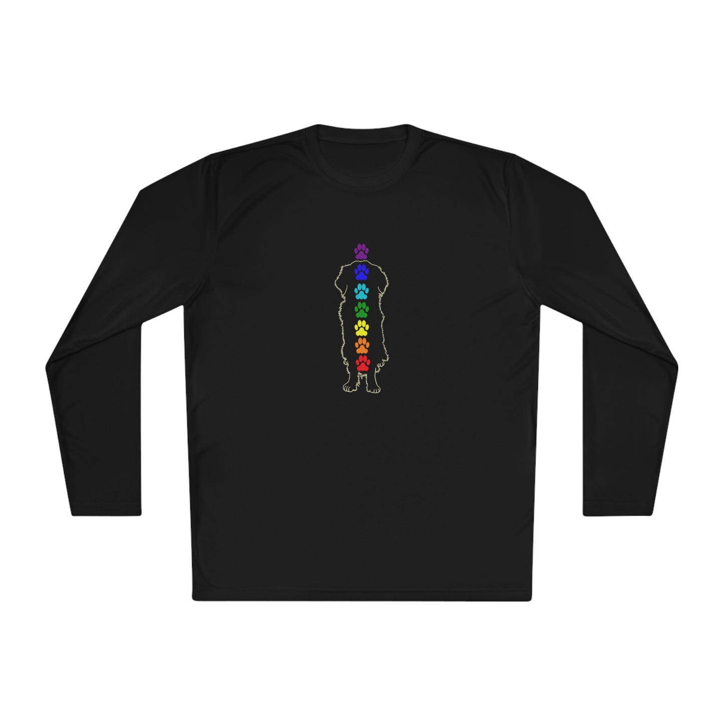 Chakra Golden Retriever Unisex Long Sleeve Tee