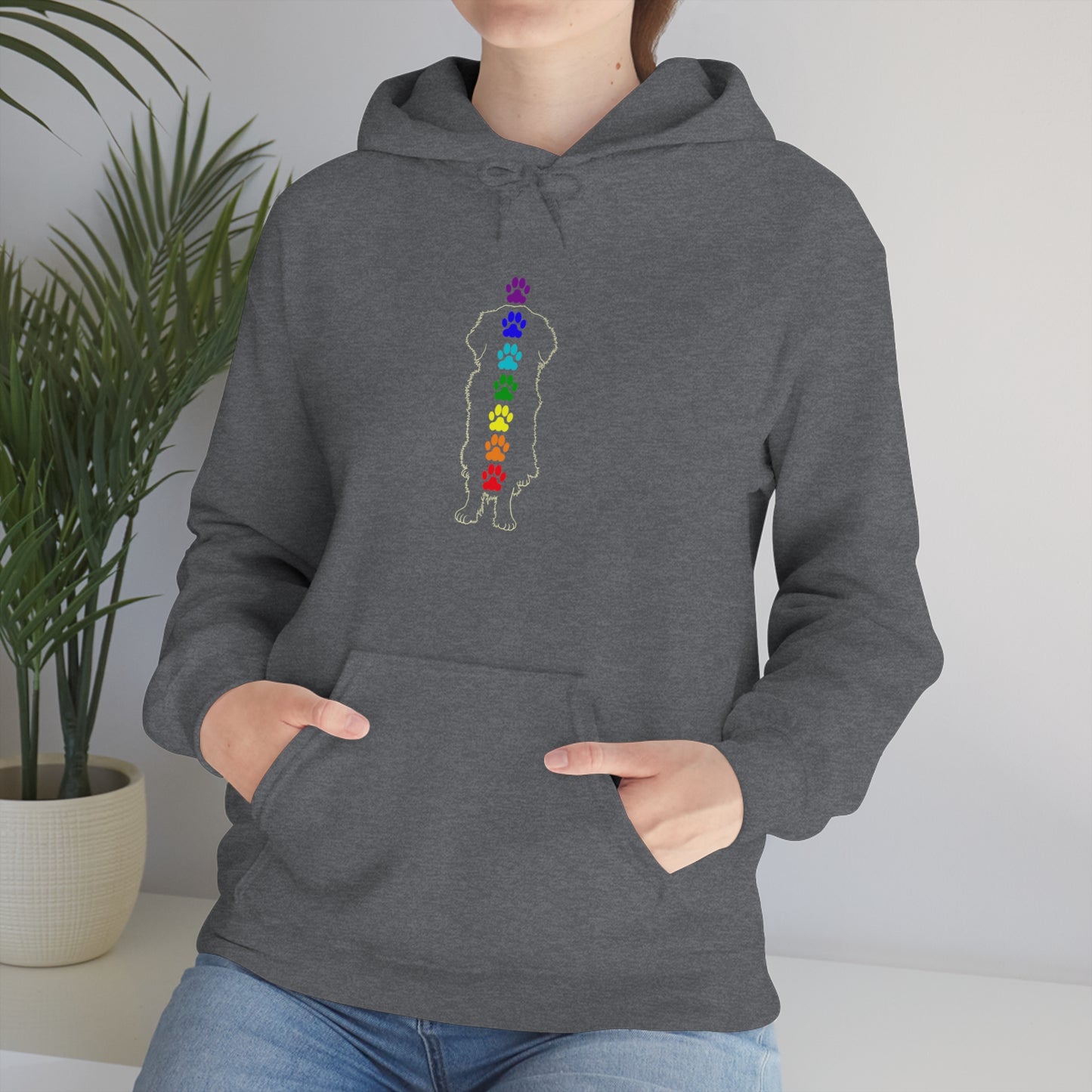 Chakra Golden Retriever Heavy Blend™ Hoodie