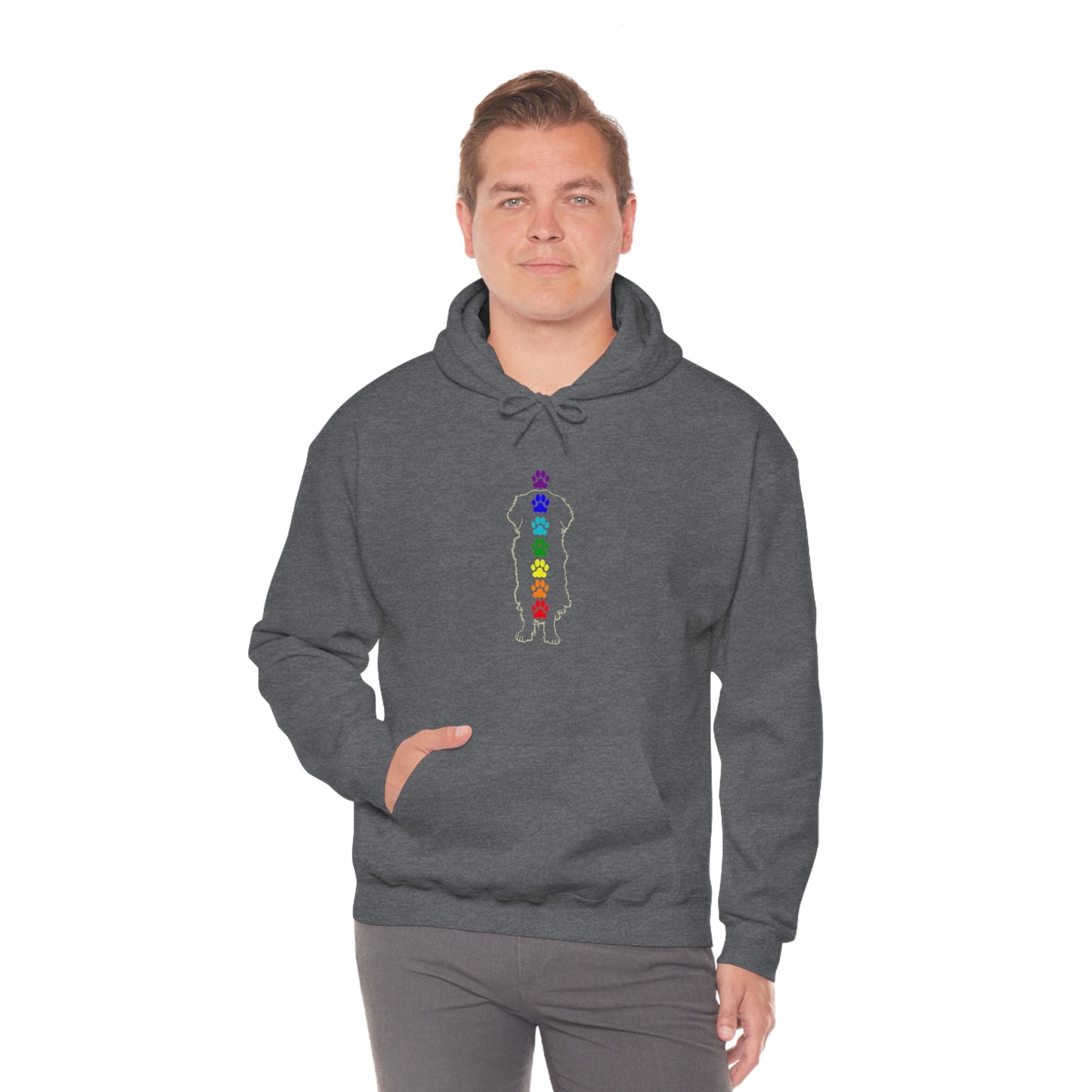 Chakra Golden Retriever Heavy Blend™ Hoodie