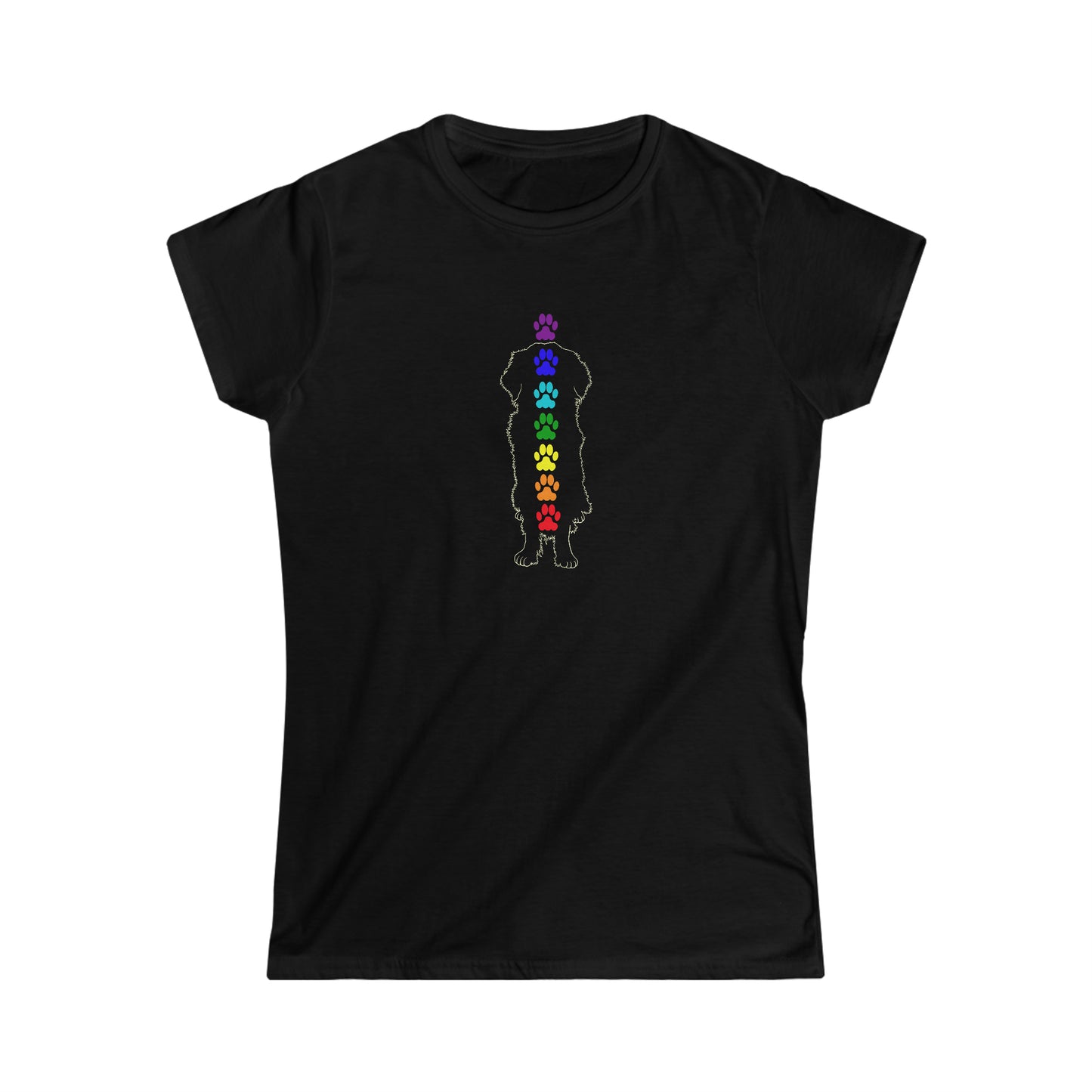 Chakra Golden Retriever Women's Tee