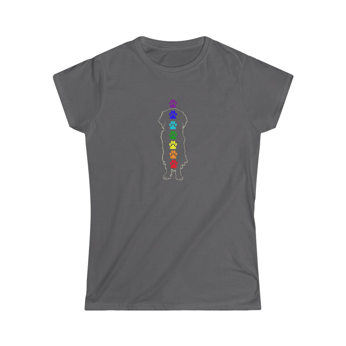 Chakra Golden Retriever Women's Tee