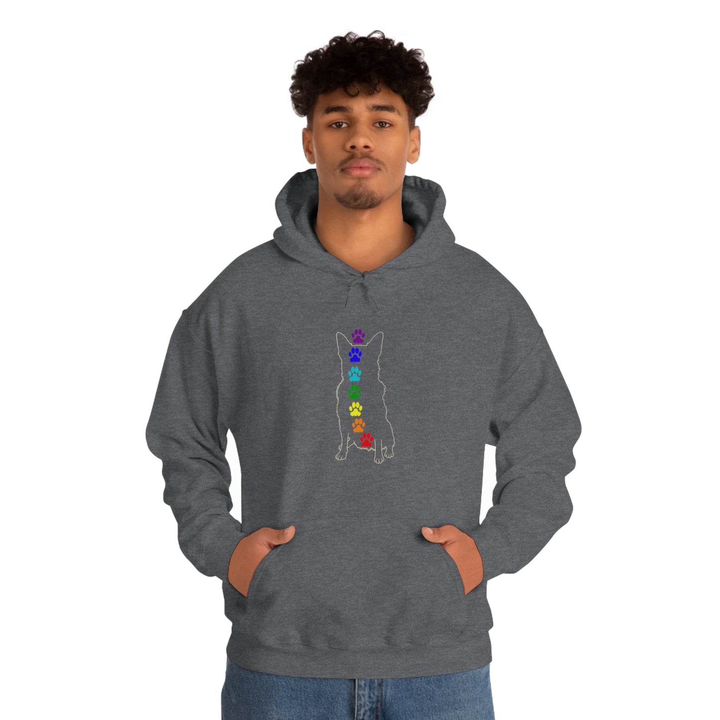 Chakra Cattle Dog Heavy Blend™ Hoodie