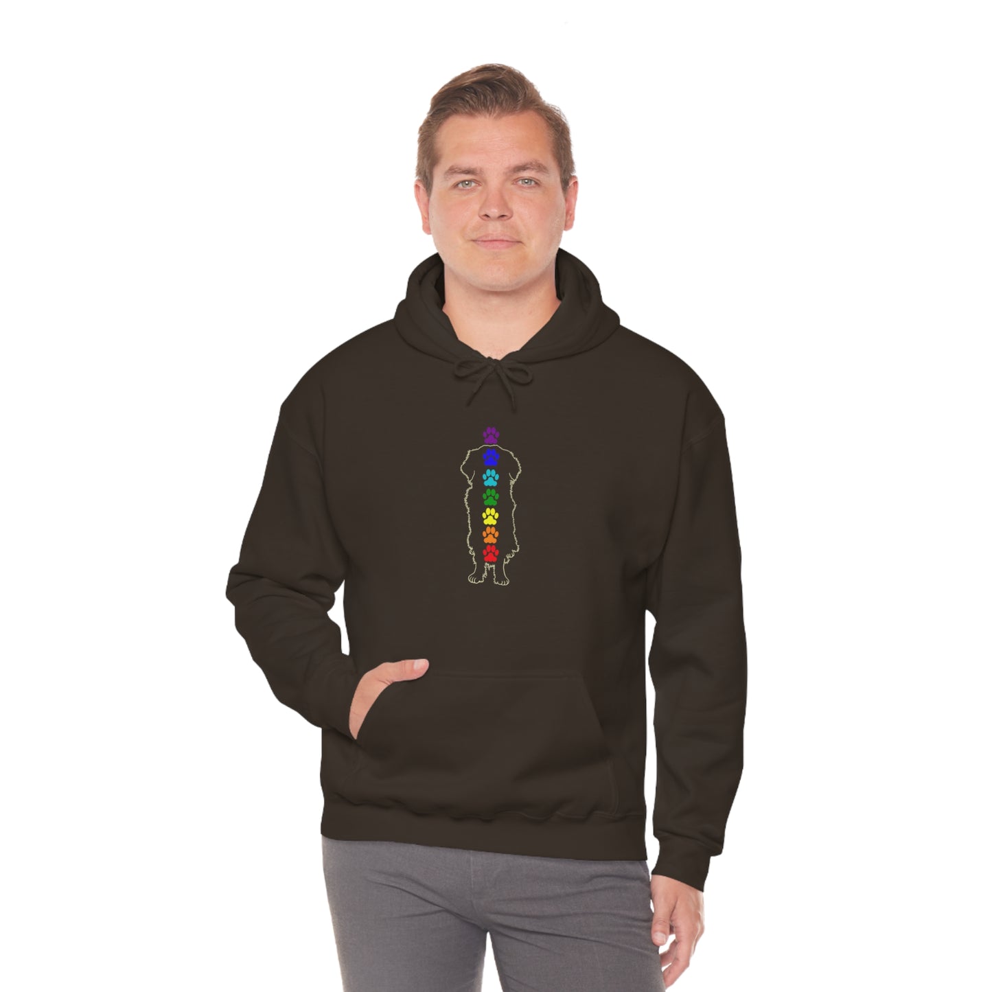 Chakra Golden Retriever Heavy Blend™ Hoodie