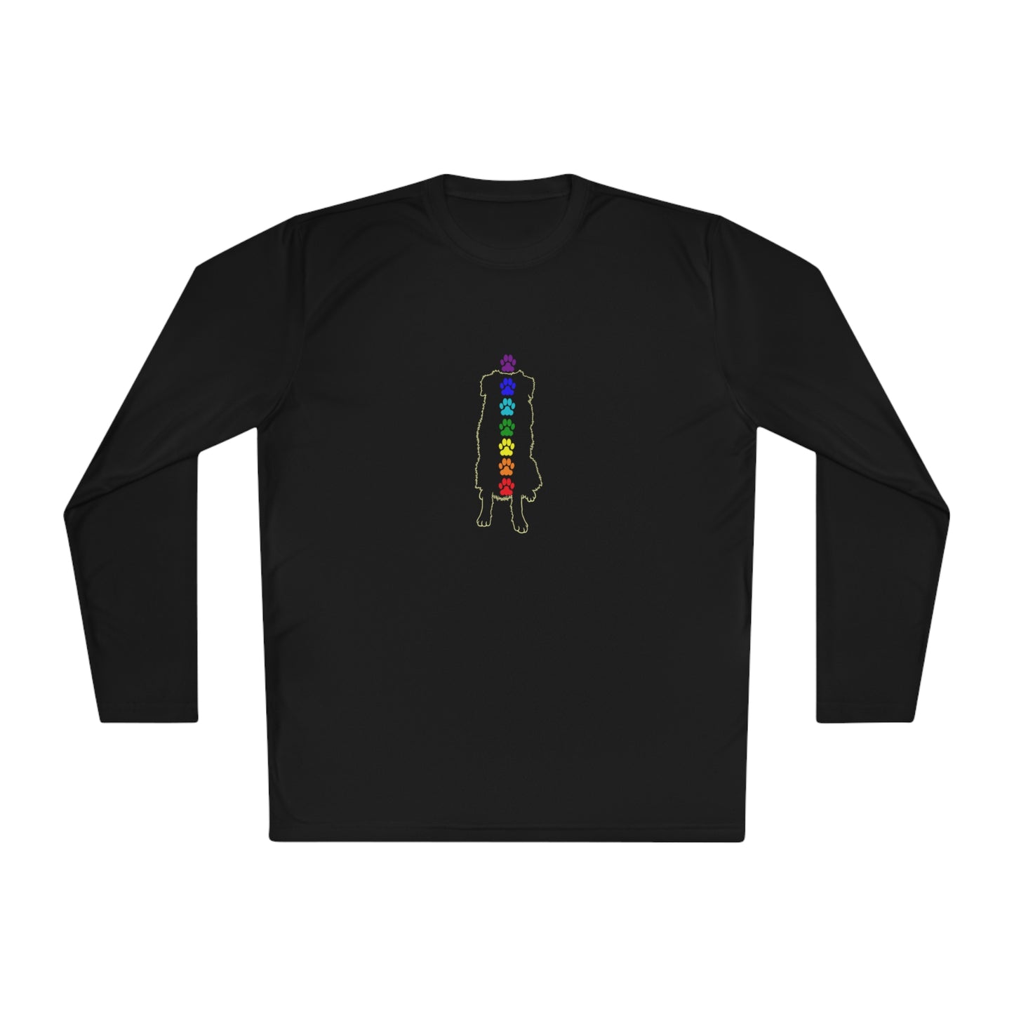 Chakra Australian Shepherd Unisex Long Sleeve Tee