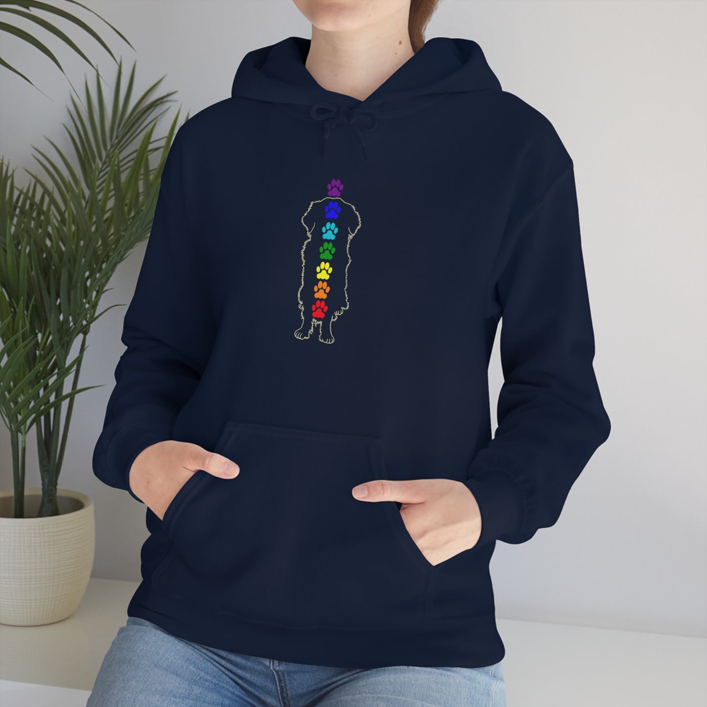 Chakra Golden Retriever Heavy Blend™ Hoodie