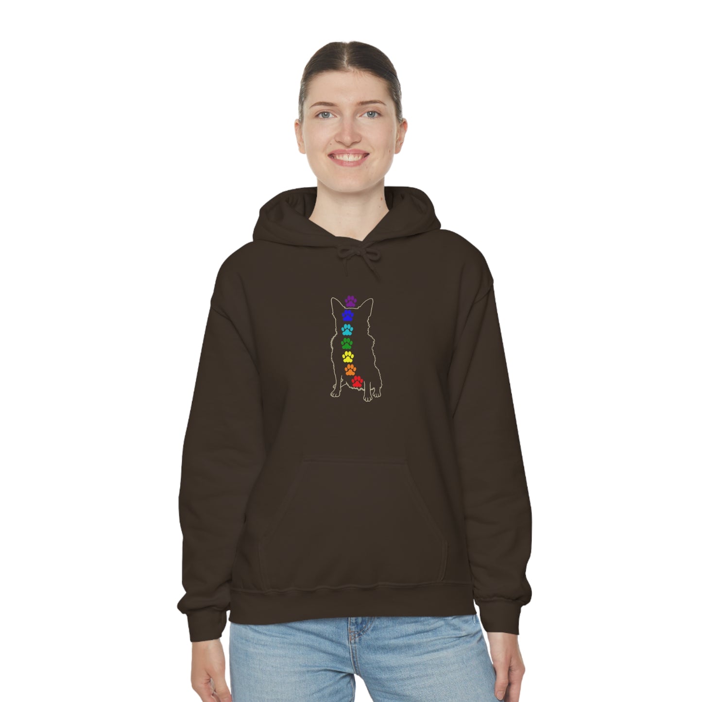 Chakra Cattle Dog Heavy Blend™ Hoodie