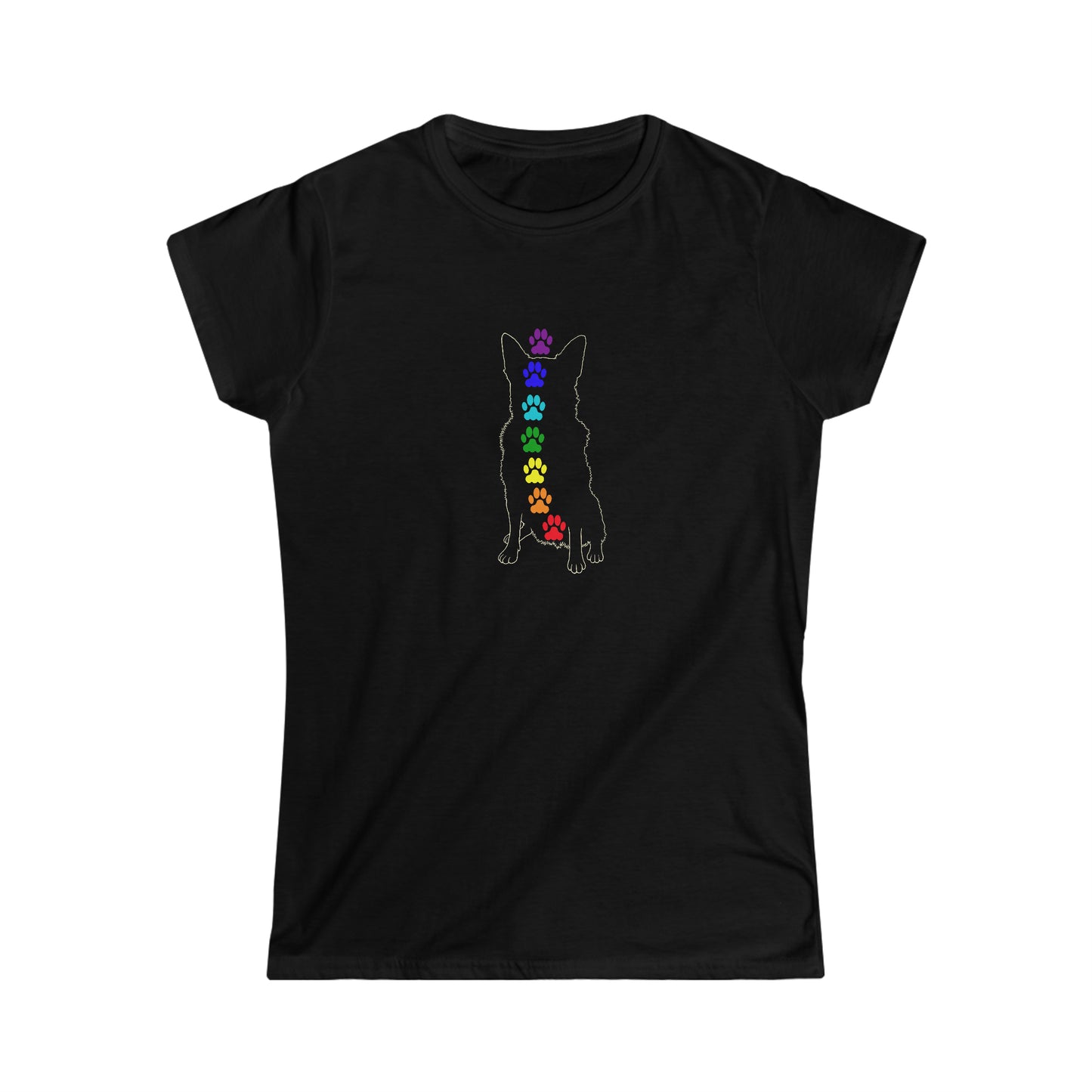 Chakra Cattle Dog Women's Tee