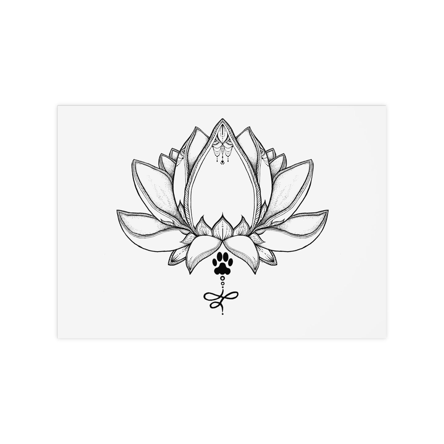 Paw Lotus 2016 Print